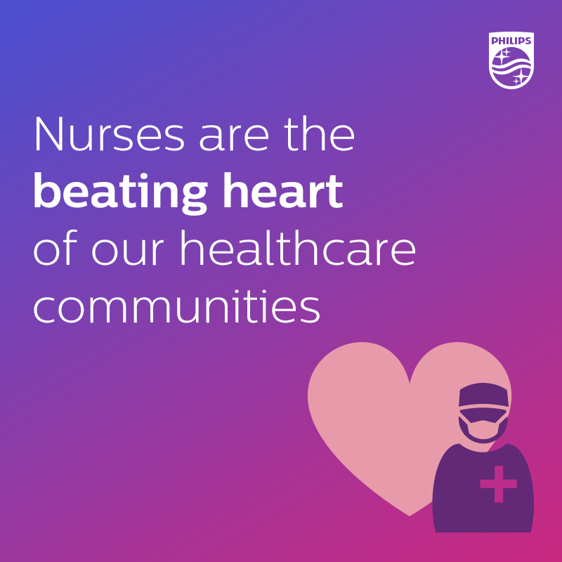 PhilipsHealth's tweet photo. #InternationalNursesDay is a time to reflect on how we can help the women and men who make up the largest section of healthcare workers worldwide: https://t.co/SA6a0ttbKM https://t.co/ko81zfIWyG