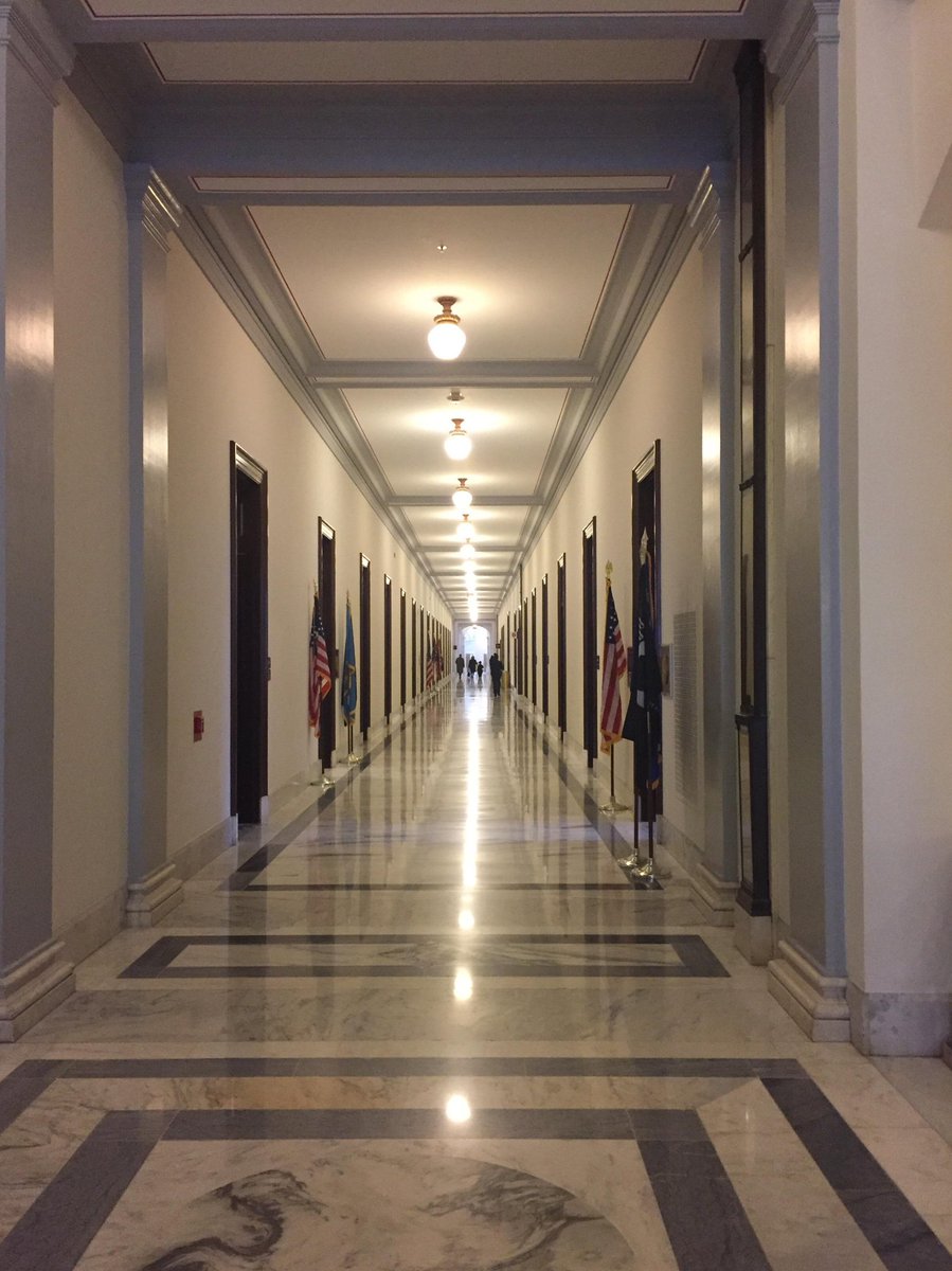 The basement and first floor are very busy all day.She had to change it from the basement to the first floor because the Capitol Police Post is down there.There is literally nowhere that's not got decent traffic.You can't assault someone without being seen.