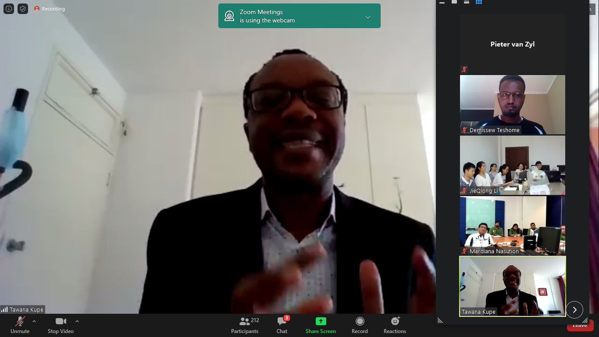 demissewt's tweet photo. #TPCP2020 #CTHB2020 took off with cooperation! Opening talk by Mr Piet van Zyl, Panelists Prof. Tawana Kupe and Prof. Barend Erasmus speaking, Prof. Bernard Slippers moderating the discussion. @Fabiteam1 https://t.co/TtrnsmUlqq