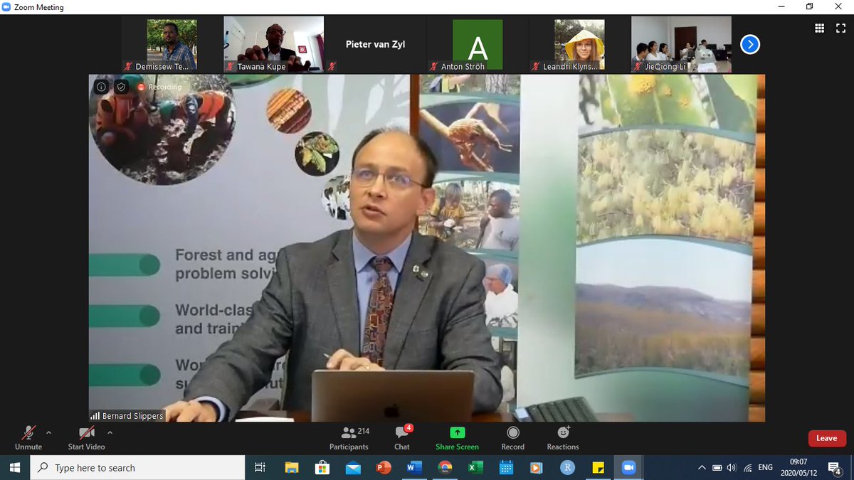 demissewt's tweet photo. #TPCP2020 #CTHB2020 took off with cooperation! Opening talk by Mr Piet van Zyl, Panelists Prof. Tawana Kupe and Prof. Barend Erasmus speaking, Prof. Bernard Slippers moderating the discussion. @Fabiteam1 https://t.co/TtrnsmUlqq
