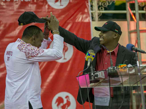 TheStarBreaking's tweet photo. POLITICAL Parties Dispute Tribunal issues interim orders stopping @JubileePartyK  from executing coalition agreement with Kanu. https://t.co/eeIZaWT0ru