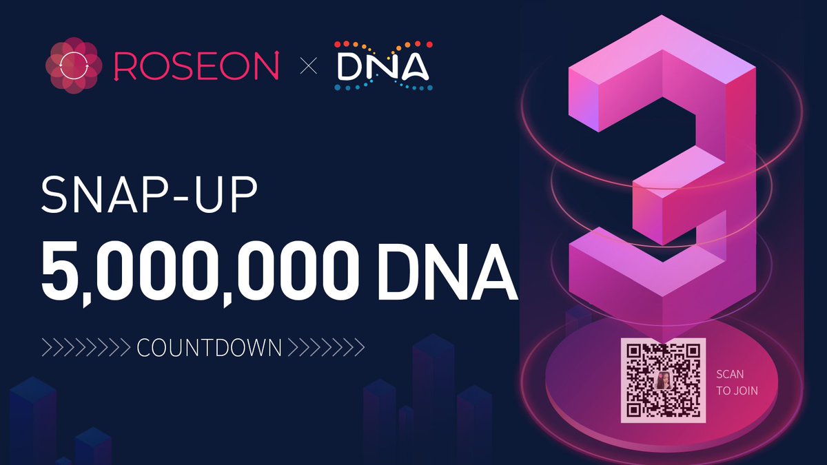 RoseonExchange's tweet photo. #Countdown to #RoseonWallet Launch. 3 DAYS. 🌹
Million DNA Snap-Up Event to Celebrate.
In partnership with @MVSDNA , we will launch a Million DNA Snap-Up Event. For more event details, please stay tuned for the announcement on May 15th. https://t.co/drE69SqLm5