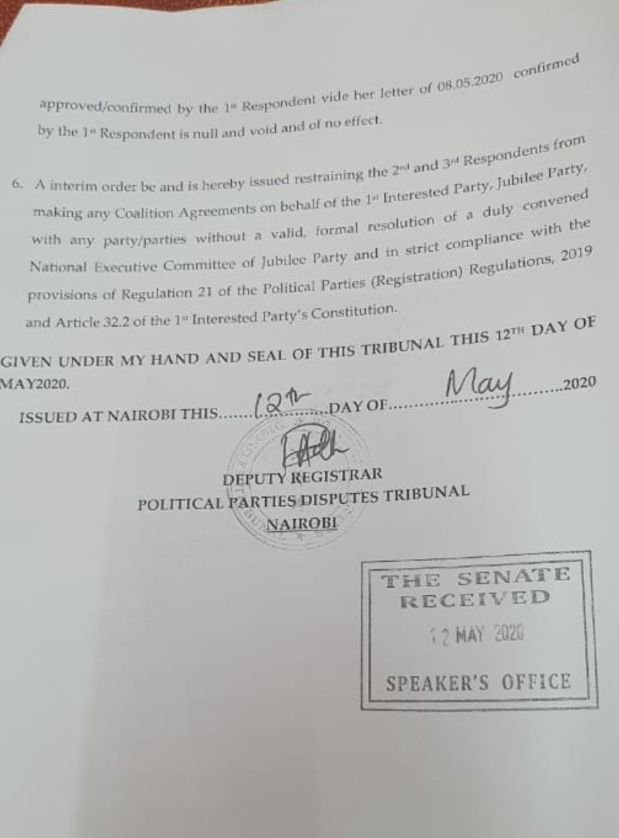 Iammush_'s tweet photo. KANU &amp; Jubilee post election deal is illegal as Jubilee did not convene its NEC.

MAuumbwaaaa za OdM kujeni mcomment 

#uhurumustgo
#Ruto
#ItsRutoWhoShouldGo https://t.co/eje5LigA90