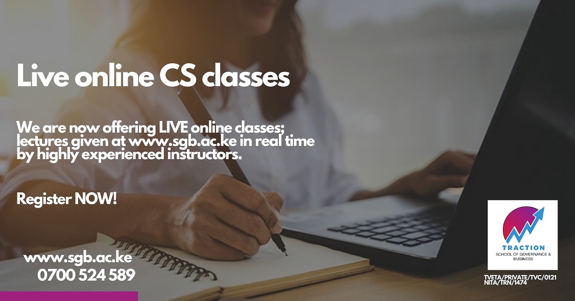 Traction_sgb's tweet photo. Call us now on 0700 524 589 to learn more.
#TractionOnlineLearning #TractionLiveOnlineClasses #Governance #Business #School https://t.co/08p5klIcLz