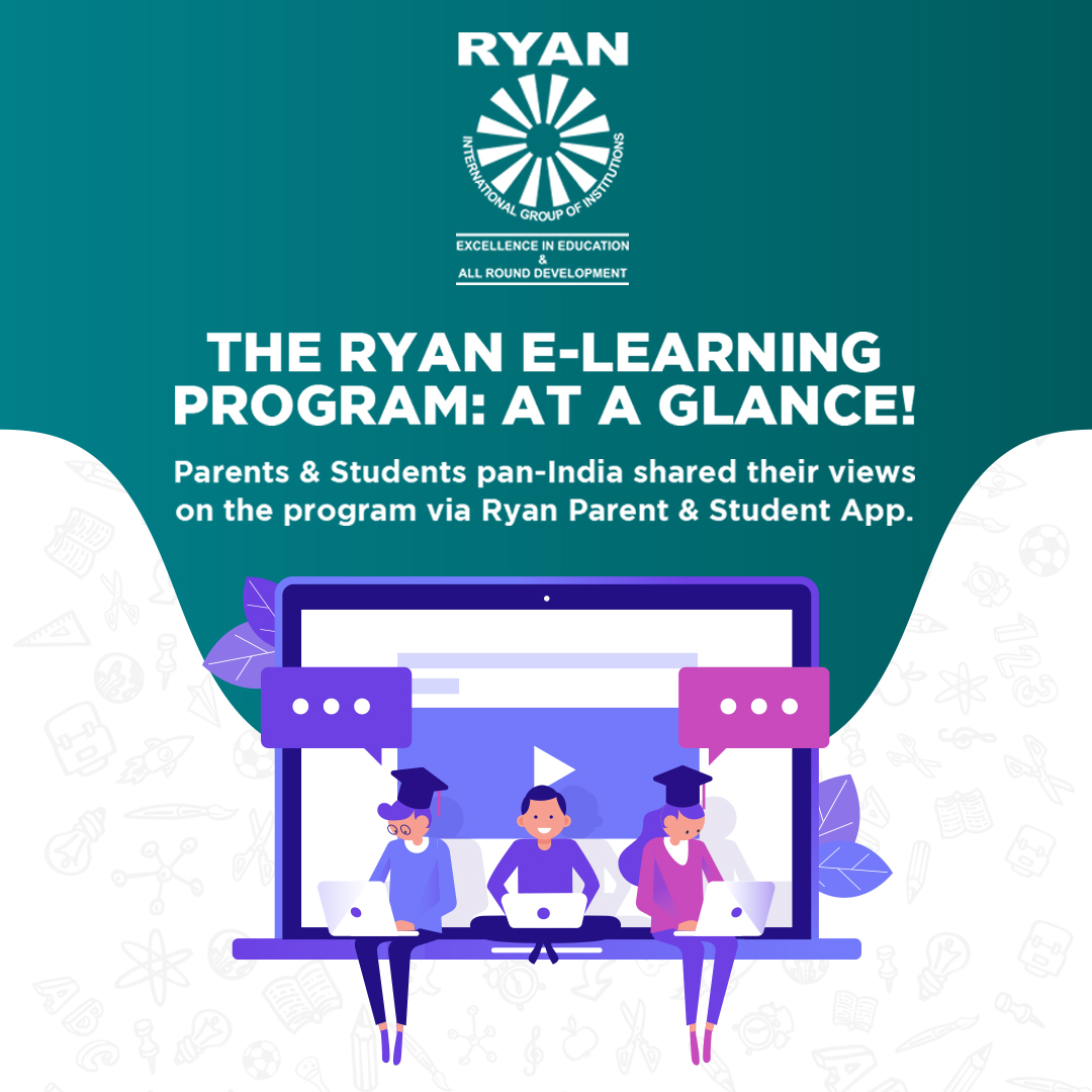 RyanIntlGrp's tweet photo. Recently we conducted a survey to understand the effectiveness of #RyanElearning. The response was overwhelming, with 92% parents &amp; students being happy with the launch of e-learning &amp; 87% students were satisfied with understanding the topic.

#RyanInternationalSchool #ELearning https://t.co/ZoJuuKjfqz