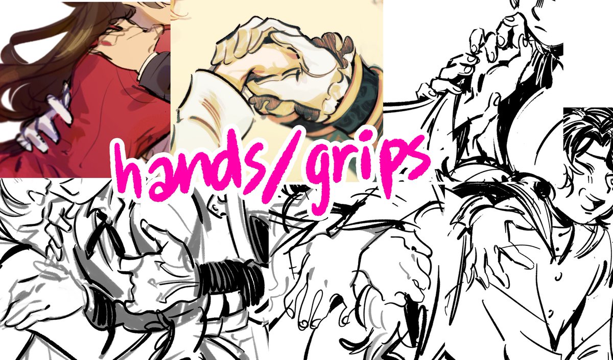 earlier ppl were talking about their fave things to draw... (honorable mention: curly and/or fluffy hair) 