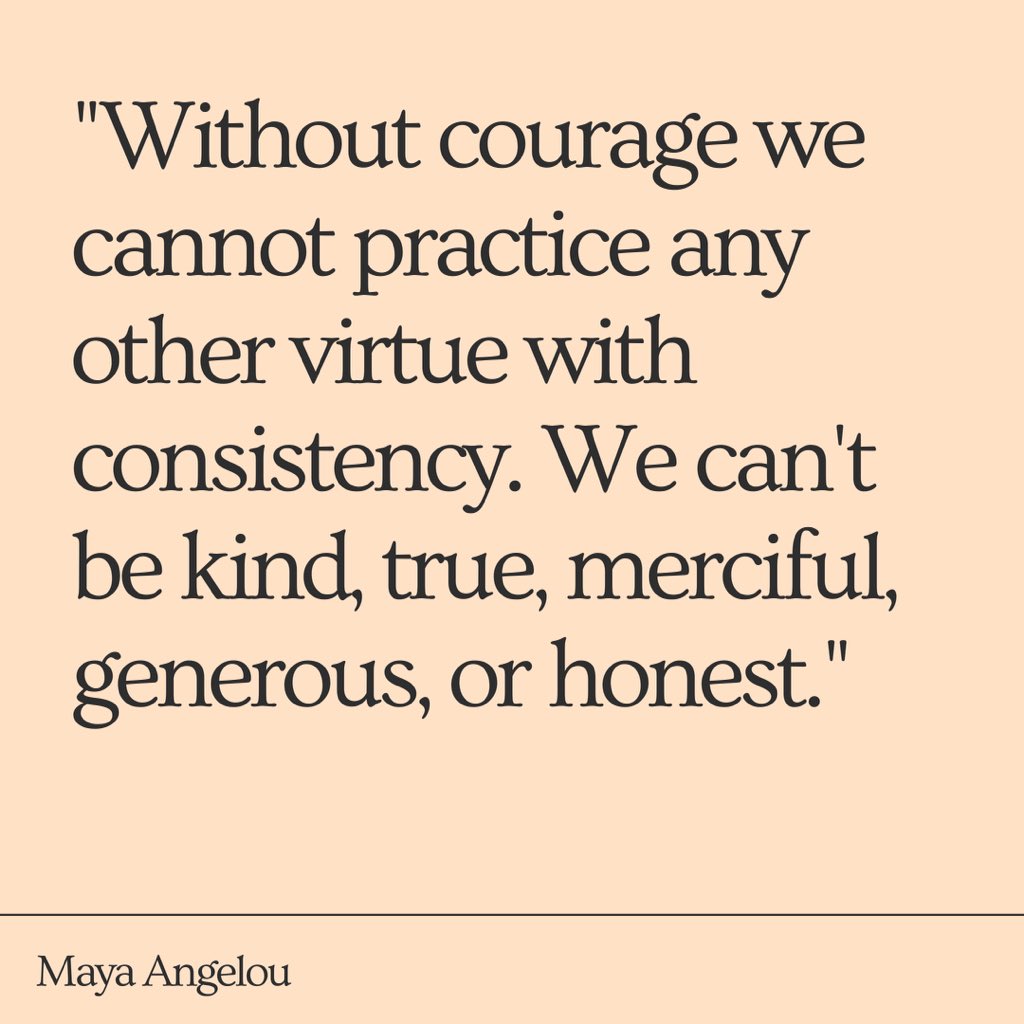 bradsenekal's tweet image. It’s takes courage... #pandemicReflections #kindness #honesty #mercy #generosity