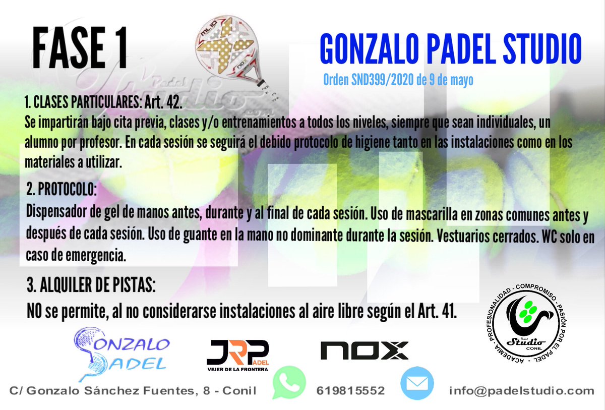 padelstudio's tweet photo. RESERVA TU CLASE PARTICULAR YA!!! Ven a entrenar con nosotros. Play Padel!! #padel #conil #smile #padelstudio #gonzalopadel #jr.padel #noxpadel @padelstudio @gonzalopadel @jr.padel @noxpadel https://t.co/34FbFOXdYQ