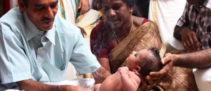 10/n  #SAMASKAR - 4 ::JaatKaram (जातकर्म)IMP: Cleansing Baby & Prepare for-Rooting/Sucking+Breathing/Swallowing & HearingPurpose: Prepare Child before Breast Feeding, HOROSCOPE, WHISPERING Secret NameWhat: Honey+Ghee fed with Gold spoonWhen:On the Birth of the Child