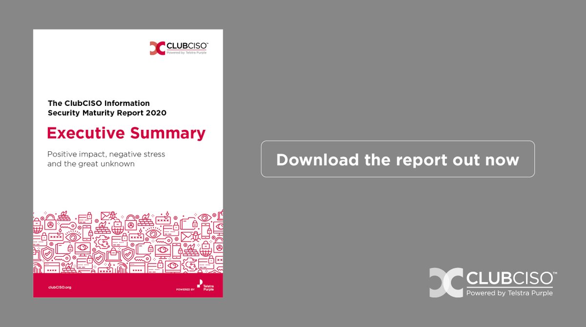 clubciso's tweet photo. We asked 100 CISOs about their top #security priorities in 2020. Here's what they said. Download the #ClubCISO Information Security Maturity Report now. https://t.co/pY9VRFX0mq #cybersecurity https://t.co/6tBV4fjEcq