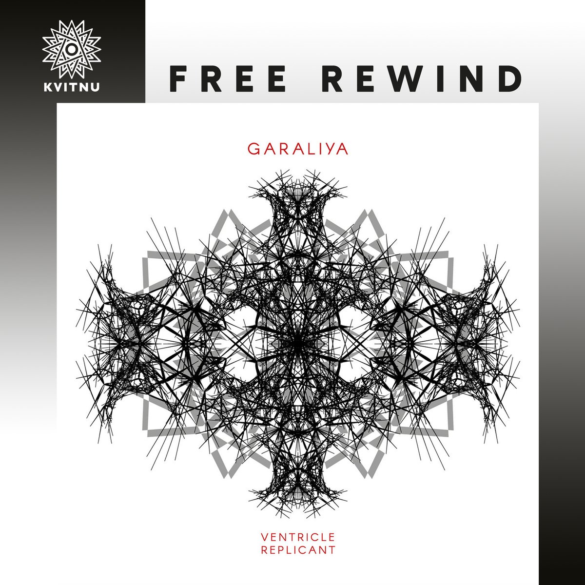 Next in FREE REWIND is our 44th release

GARALIYA “VENTRICLE REPLICANT”
  kvitnu.bandcamp.com/album/ventricl…

Go, click “Name Your Price” and get this album!