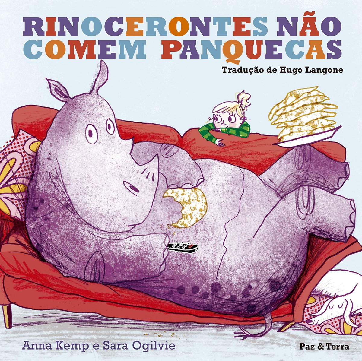 RINOCERONTES NÃO COMEM PANQUECAS, de Anna Kemp e Sara Ogilvie. Uma fábula a respeito do relacionamento entre pais e filhos. E rinocerontes roxos. E panquecas. Não tem como dar errado, certo?  https://amzn.to/35PrBeK&q...