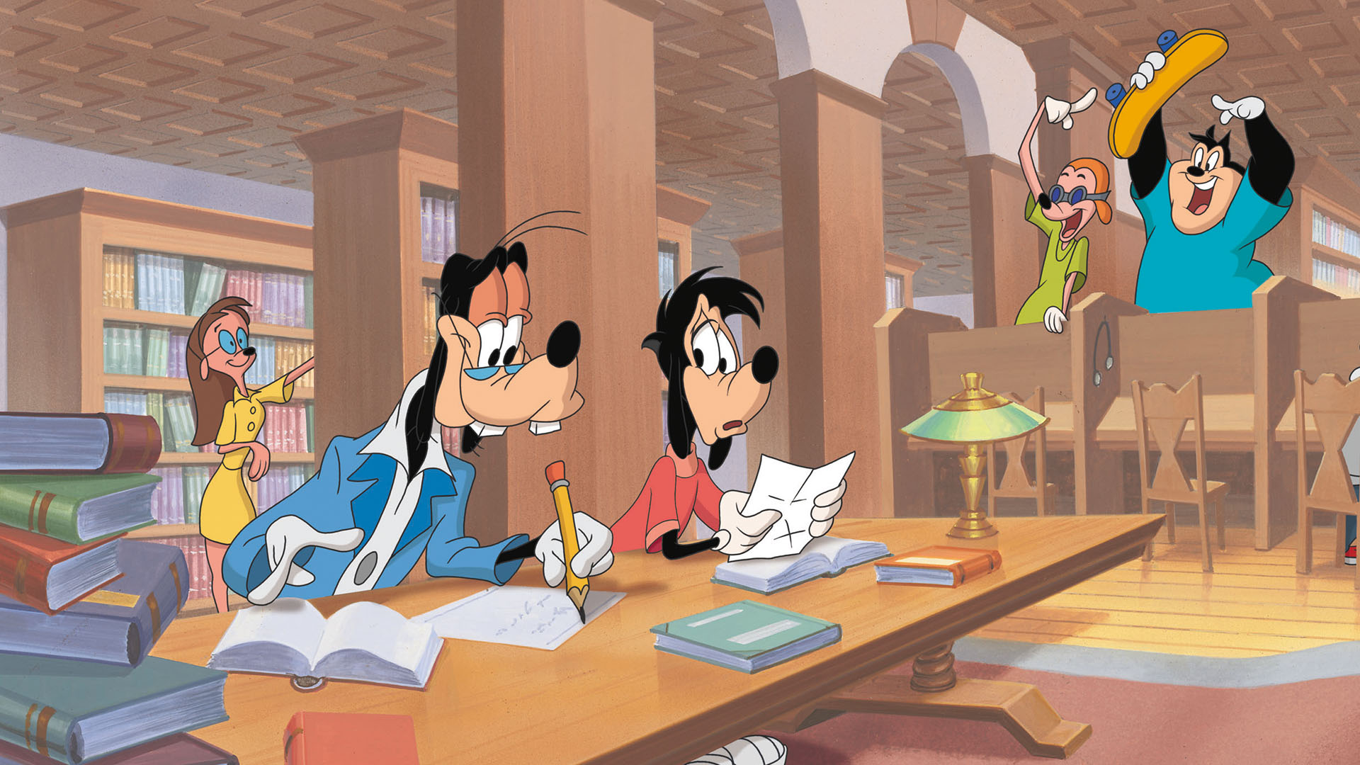 ディズニーデラックス公式 今日は 育児の日 グーフィー 流育児 大学までついてきた グーフィーと最愛の息子 マックス の ドタバタキャンパスライフ 史上最強のグーフィー ムービー ｘゲームで大パニック ディズニーデラックス で配信