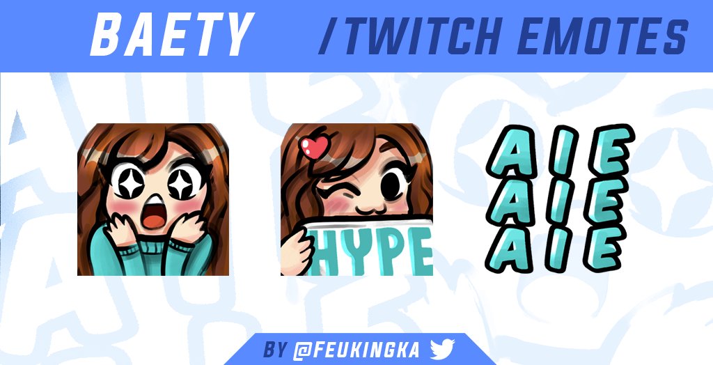 FeuKingKa's tweet photo. AIE AIE AIE !!!

Emotes réalisées pour @Baetyboo 👀

Découvrez les sur sa chaîne ! 👌 https://t.co/IuaJqCfDQt