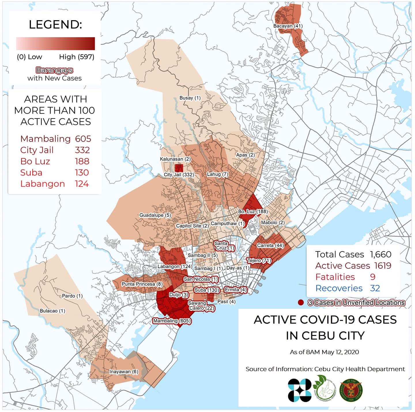 Sambag 2 Cebu City Map تويتر \ Cenvi على تويتر: "Covid-19 Update. Map Of Confirmed Active Cases Of  Covid-19 In Cebu City. The Cebu City Health Department (Cchd) Announced 91  Confirmed Cases. The Map Is Based On