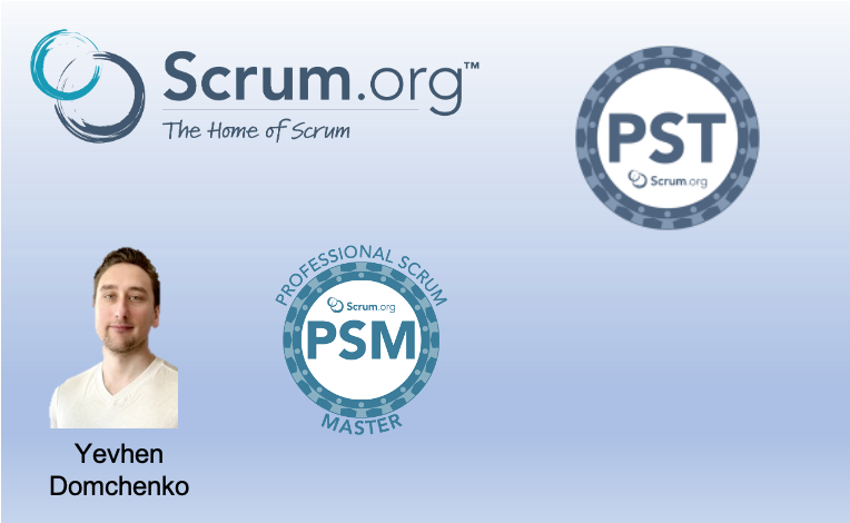 Scrumdotorg's tweet photo. Wishing a warm welcome to our New Professional Scrum Trainer @EvgenDomch from Germany!  Yevhen is licensed to teach the Professional Scrum Master (PSM) training course.  Learn more about Yevhen here:  https://t.co/knnnUiqfRu https://t.co/ZLE2cRABbk