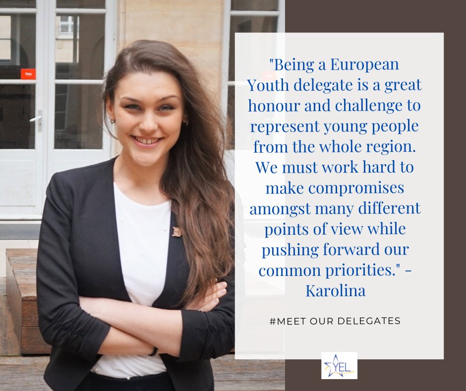 YELtweets's tweet photo. 📣Time to #MeetOurDelegates! #Y7Summit
Not a G7 country national? Worry not. We are sending a EU delegation to the #Y7Summit2020 #Y7_TeamEU.🇪🇺
@KajaLiskovcova is from the Czech Republic and has plenty of experience in #publicdiplomacy. https://t.co/JbJdDjGV7v