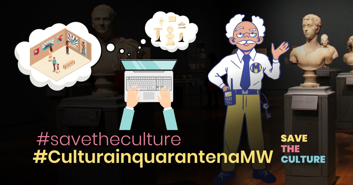 Beppe ha sempre avuto le idee chiare: #CulturainquarantenaMW significa combattere #online al fianco dei musei per suscitare il desiderio di tornare a visitarli. Da qui è nato #savetheculture! Tra poco quel desiderio diverrà realtà, giocate coi musei su 👉savetheculture.it