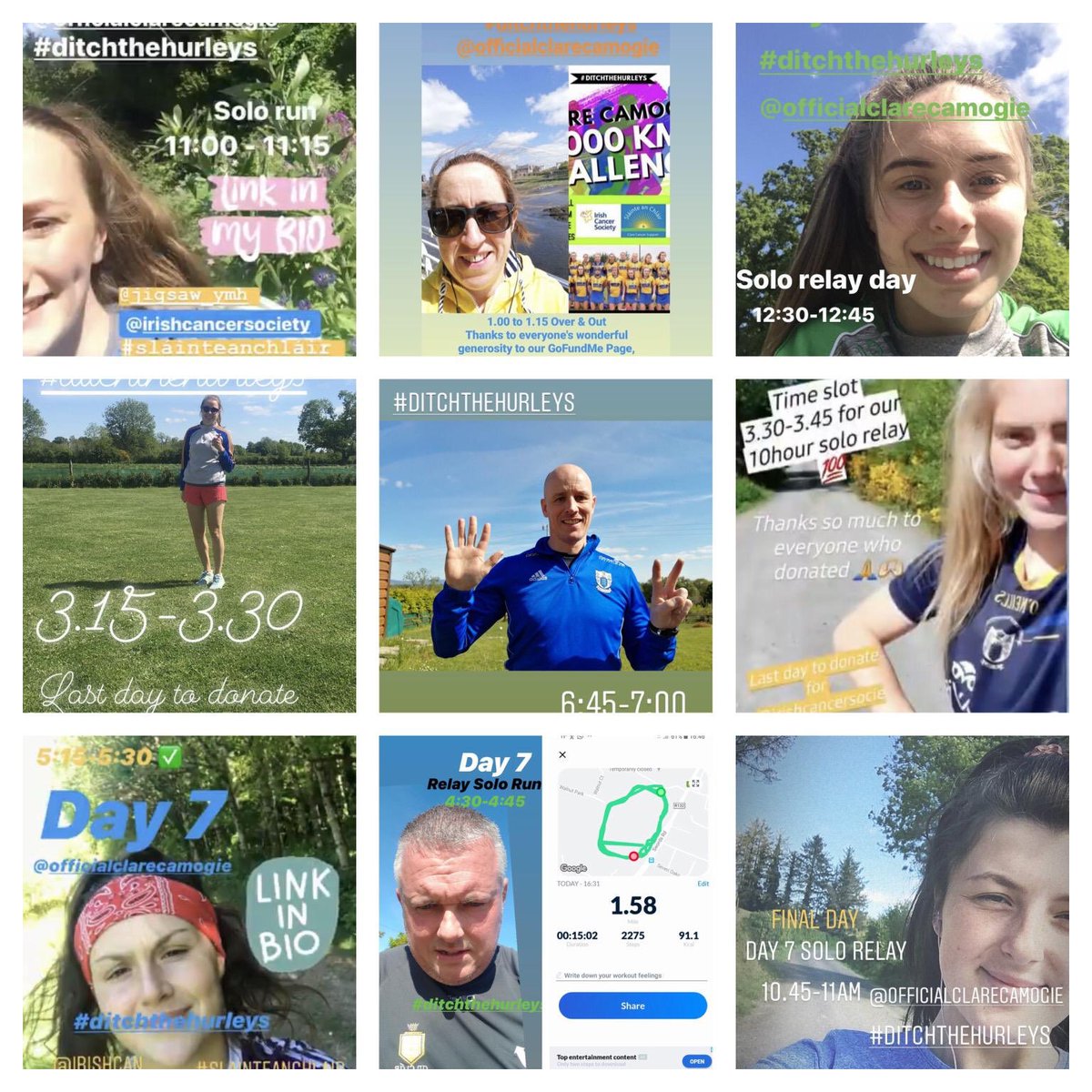 OfficialClareCamogie (@clarecamogie) on Twitter photo 1 Senior panel & management, 7 days, 2,576KMs completed, €5,629!raised (so far! Go fund link still open!) Challenge completed. Thank you to all who supported the girls! <a href="/RadioColum/">Colum</a> <a href="/DLynchSport/">Derrick Lynch</a> @Westclarepage <a href="/LynchieSoup/">James Lynch</a> <a href="/BrennanEoin/">Eoin Brennan</a> <a href="/scariffbayradio/">Scariff Bay Community Radio SBCR</a> <a href="/rcbsport/">Soccer Podcast Show</a> 1 Senior panel & management, 7 days, 2,576KMs completed, €5,629!raised (so far! Go fund link still open!) Challenge completed. Thank you to all who supported the girls! <a href="/RadioColum/">Colum</a> <a href="/DLynchSport/">Derrick Lynch</a> @Westclarepage <a href="/LynchieSoup/">James Lynch</a> <a href="/BrennanEoin/">Eoin Brennan</a> <a href="/scariffbayradio/">Scariff Bay Community Radio SBCR</a> <a href="/rcbsport/">Soccer Podcast Show</a>