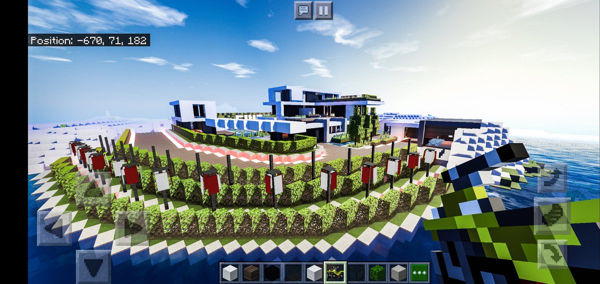 BENGIIIIII1's tweet image. Modern house