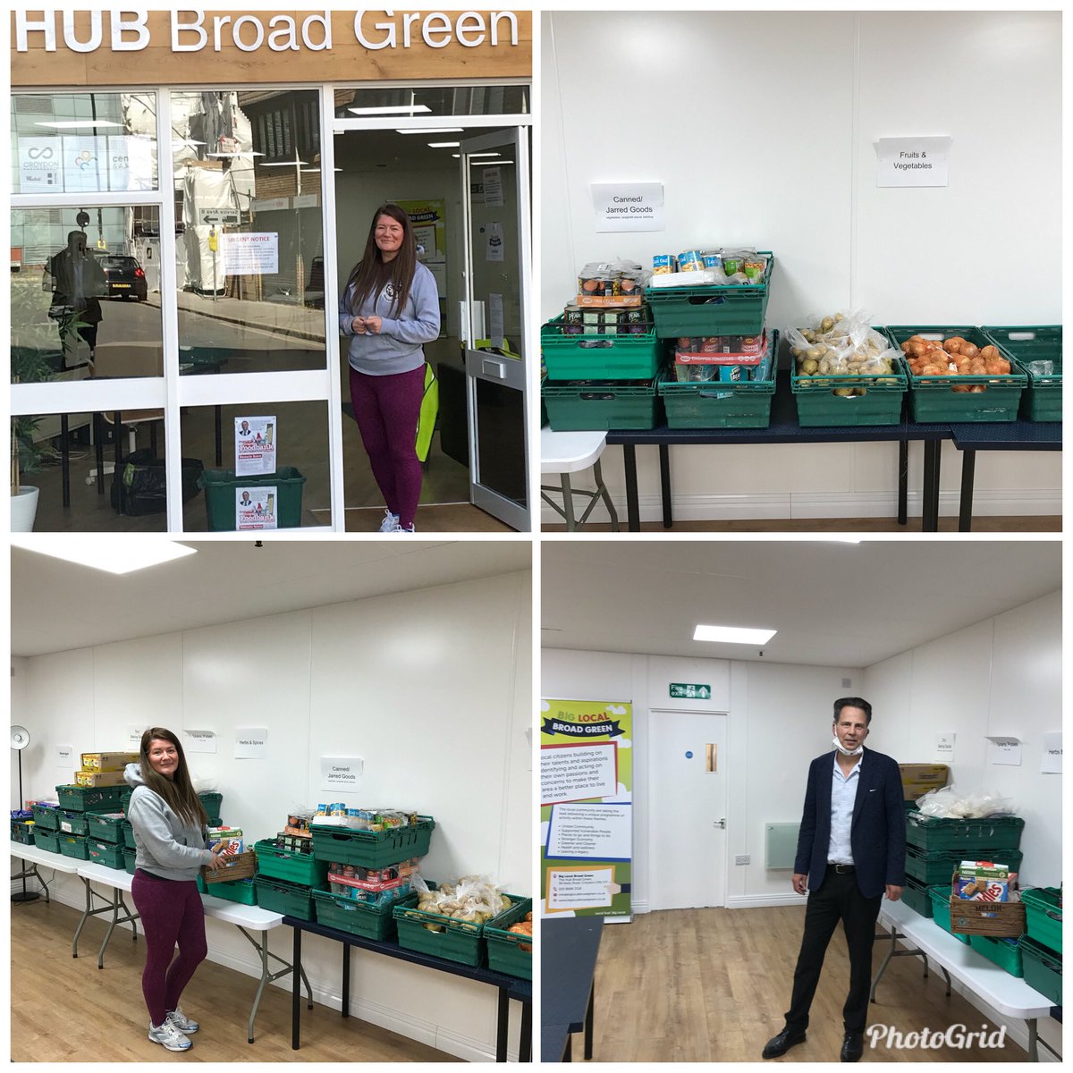 Stuart Collins (@cleanstreetstu) on Twitter photo <a href="/BLBroadGreen/">Big Local Broad Green</a> Thanks from Cllrs Manju, Muhammad & I for all the volunteers, working in the food hub, the drivers delivering food to Croydon residents.Nice to meet Katrina &help with the food stocks. Big thanks to everyone of our food banks in Croydon. ❤️Community spirit <a href="/BLBroadGreen/">Big Local Broad Green</a> Thanks from Cllrs Manju, Muhammad & I for all the volunteers, working in the food hub, the drivers delivering food to Croydon residents.Nice to meet Katrina &help with the food stocks. Big thanks to everyone of our food banks in Croydon. ❤️Community spirit