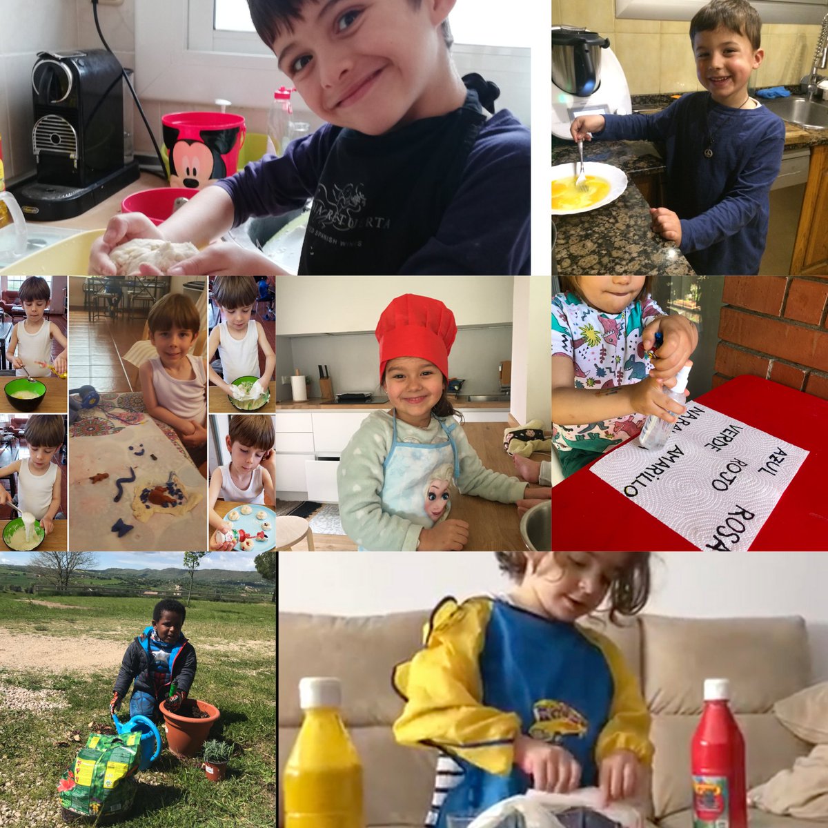 escolamagnolia's tweet photo. 🙂El nostre entorn mes proper aquests dies ens permet experimentar, tastar, manipular... 👍😉
Hi posem tota la nostra imaginació i en treiem uns bons resultats! Aquí ho podreu veure! #MagDirectes #Mag_Bcn https://t.co/a3V70DdyDv