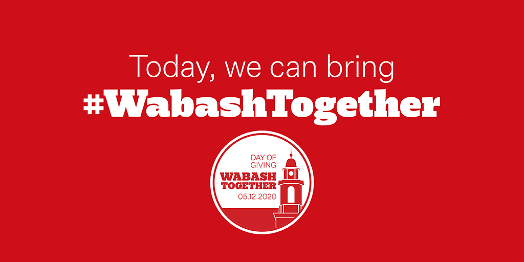 WabashCollege's tweet photo. Throughout this pandemic, our family has consistently shown that, even when we’re apart, we are always #WabashTogether.
Today we’re bringing #WabashTogether for our 7th Day of Giving. We have a chance to unlock $490,000 through 7 challenges! Give now at https://t.co/eZiX6sJh9H https://t.co/aaWoWqsfuL