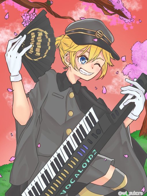 鏡音レンのtwitterイラスト検索結果 古い順