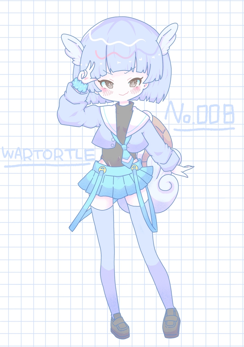 ঌ苺谷みる໒ No 008 Wartortle ポケ擬 ポケモン擬人化 ポケモン剣盾 カメール T Co 8uubaz9zea T Co Vomam58kux Twitter