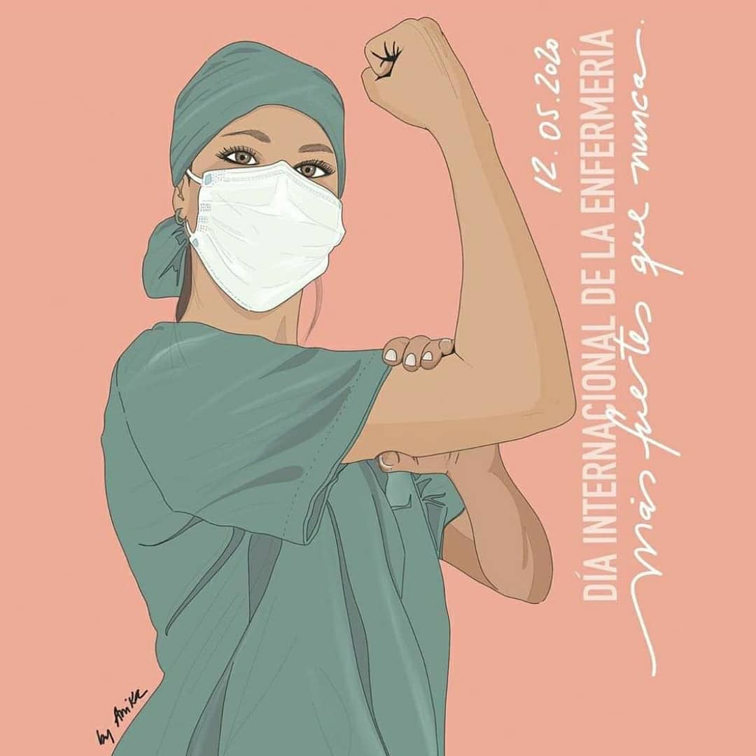 Ahora  más que nunca DIA INTERNACIONAL DE LA ENFERMERIA #DIAMUNDIALDELAENFERMERIA #DiadelaEnfermeria #Enfermeria #enfermeras