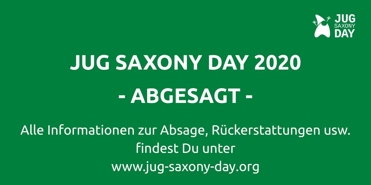 JUG Saxony tweet media