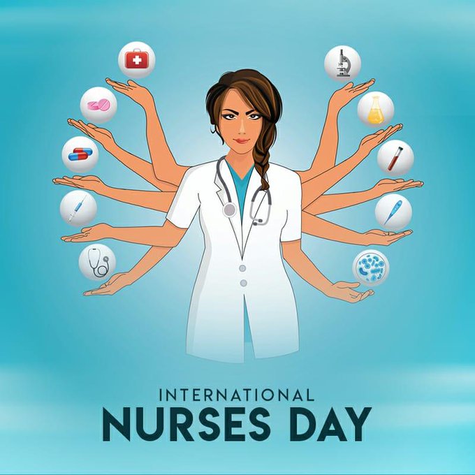 wincenttechno's tweet photo. #InternationalNursesDay #coronawarriors #covid19 #stayhomestaysafe #nurse #wtipl #NursesDay https://t.co/Q9unVcKENW