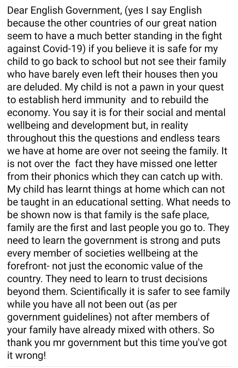 SarahandSmalls's tweet photo. @UKgovcomms @BorisJohnson @GOVUK  I'm pretty sure I'm not the only one.... https://t.co/gKIBKr1wgE