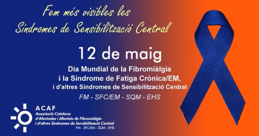 CidegMP's tweet photo. 🦋12 de Maig #DiaMundialDeLaFibromialgia , SÍNDROME DE FATIGA CRÒNICA, i altres Síndromes de #Sensibilització Central (#SQM i #EHS). “Tú no la veus però jo la tinc” #DiscapacidadOrganicaInvisible @COCEMFE_ @FCermiMujeres @MartaCastiDiaz @MValenciaBetran @fibrosolidaria @ACAFssc https://t.co/JsFlmDL7Yi