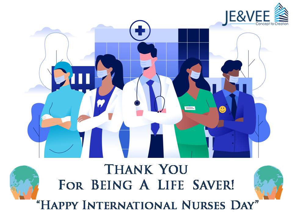 JeVee_Infra's tweet photo. Care for one...that’s love,
Care for hundreds...that’s Nursing!
Salute to your hard work and wish you a very HAPPY INTERNATIONAL NURSES DAY !
#happynursesday #thanksforyoursupport #thankyouforbeinghere #thankyouforsavingourlives #jeandveeinfrastructure https://t.co/J2WhPSoijg