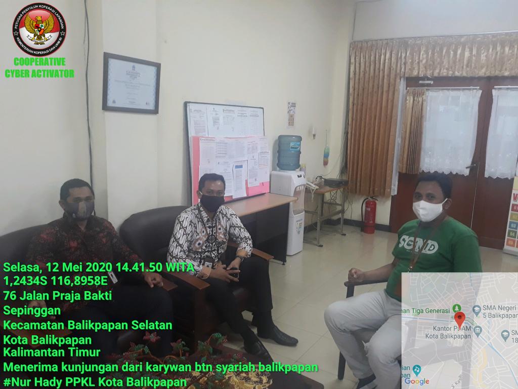 ang250679's tweet photo. Menerima kunjungan karyawan bank btn syariah , terkait syarat dan proses pendirian koperasi.
#kemenkopukm
#penyuluhkoperasi
#indagkopkaltim
#dkumkmbalikpapan
#ppklkaltim
#ppklbalikpapan https://t.co/6M8pvHPbca