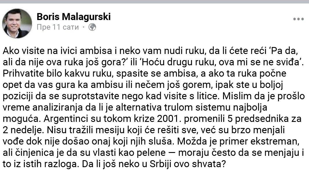 beogradforever's tweet photo. Kada će nam biti bolje? Kada promenimo svest i shvatimo ovo. @malagurski https://t.co/zX7fhY3ASV