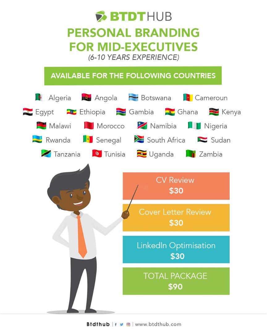 Btdt Hub A Twitter If You Live In Any Of These African Countries You Can Stay Ahead Of The Competition With A Cv Cover Letter And An Optimised Linkedin Profile From Us