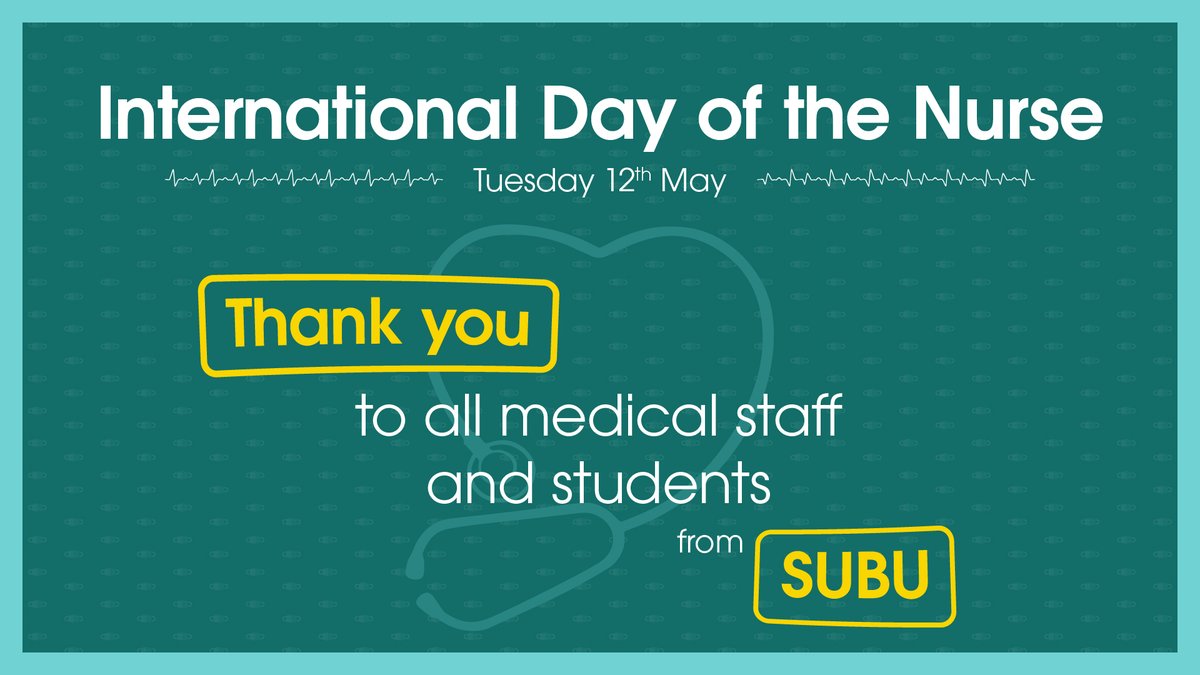 SUBUBournemouth's tweet image. Today we are celebrating #InternationalNurseDay! The BU Community has been stronger than ever before over these past few weeks. It's important to remember how fantastic and hard working our medical students are! Thank you #HealthCareHeroes ⭐