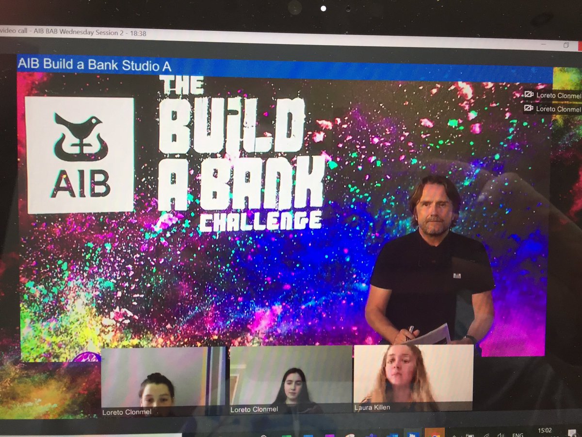 LoretoClonmel's tweet photo. Best of luck to Loreto TY Bank Team - Friend in Me Bank - in the online Final on 13th May! @AIBIreland #buildabankchallenge & Thanks to their teachers @MissCulliton @_Shin10_ https://t.co/xiNISXrJGo