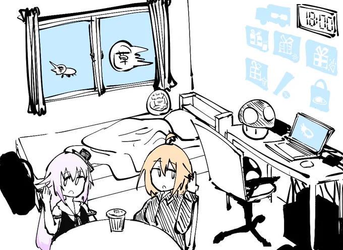 18:00
#牛絵巻
#ピノの自由帳 