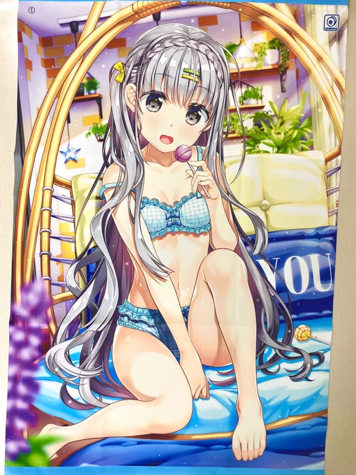 「マカロンとおうちで過ごそう」タペストリーの色校正を頂きました☆
BOOTHの受注は明日の5月13日まで! 
https://t.co/y4XrPDLTCU 