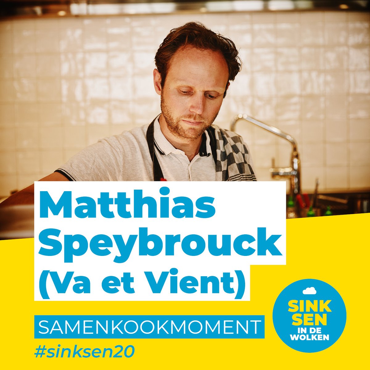 Sinksen's tweet photo. Ziet dat af! De namen van Sinksen20 👀 👨‍🍳👩‍🍳 Kortrijkse tofchefs Matthias Speybrouck (Va et Vient) en Klaas Lauwers (Restaurant Messeyne) tonen op zondag hoe je thuis typische Kortrijke peperbollen kan maken 

#sinksen20 #vaetvient #matthiasspeybrouck @8500Kortrijk https://t.co/E42xt2w9U7