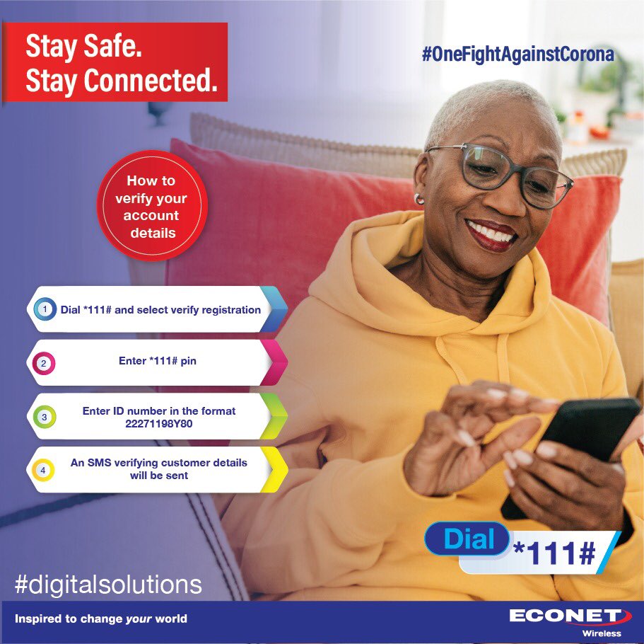 Why not verify your registration at the comfort of your own home. #Stay Safe. @Techzim @ZBCNewsonline @StarfmZimbabwe @jiantloaded @mhembere @moyo_siphiwo
