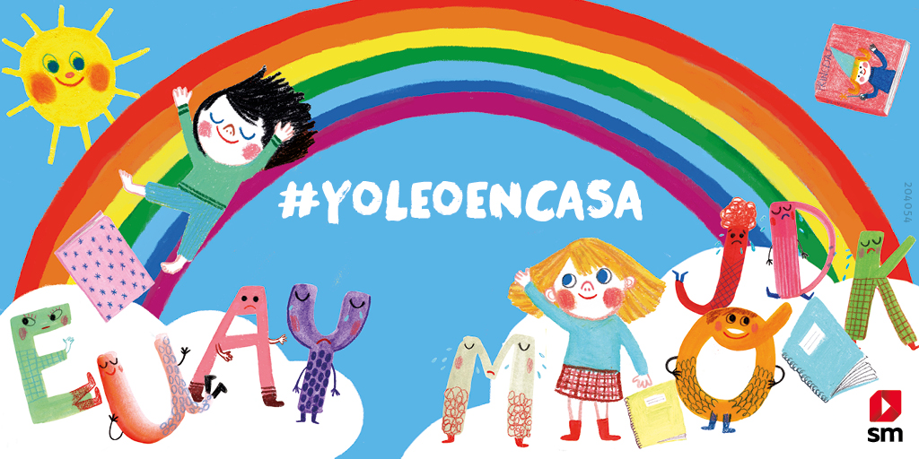 SMlibros_es's tweet photo. ¿Ya conocéis #YoLeoEnCasa? Una gran variedad de recursos divertidos para hacer en casa: recortables, coloreables, cuentacuentos, pasatiempos etc. Para niños de Infantil y Primaria. ¡Echadles un vistazo!

https://t.co/uBXjkjslBu

#ATuLado #LaEducaciónNosMueve https://t.co/s0DNCZO3qG