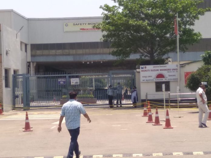 bhaskarlivein's tweet photo. #MarutiSuzuki resumes limited operations at Manesar plant
Read More............
#MarutiSuzukiIndia #MarutiSuzukiProduction #ManesarPlant #NationwideLockdown
https://t.co/H6hajm1F5f https://t.co/n9zK94WLnp