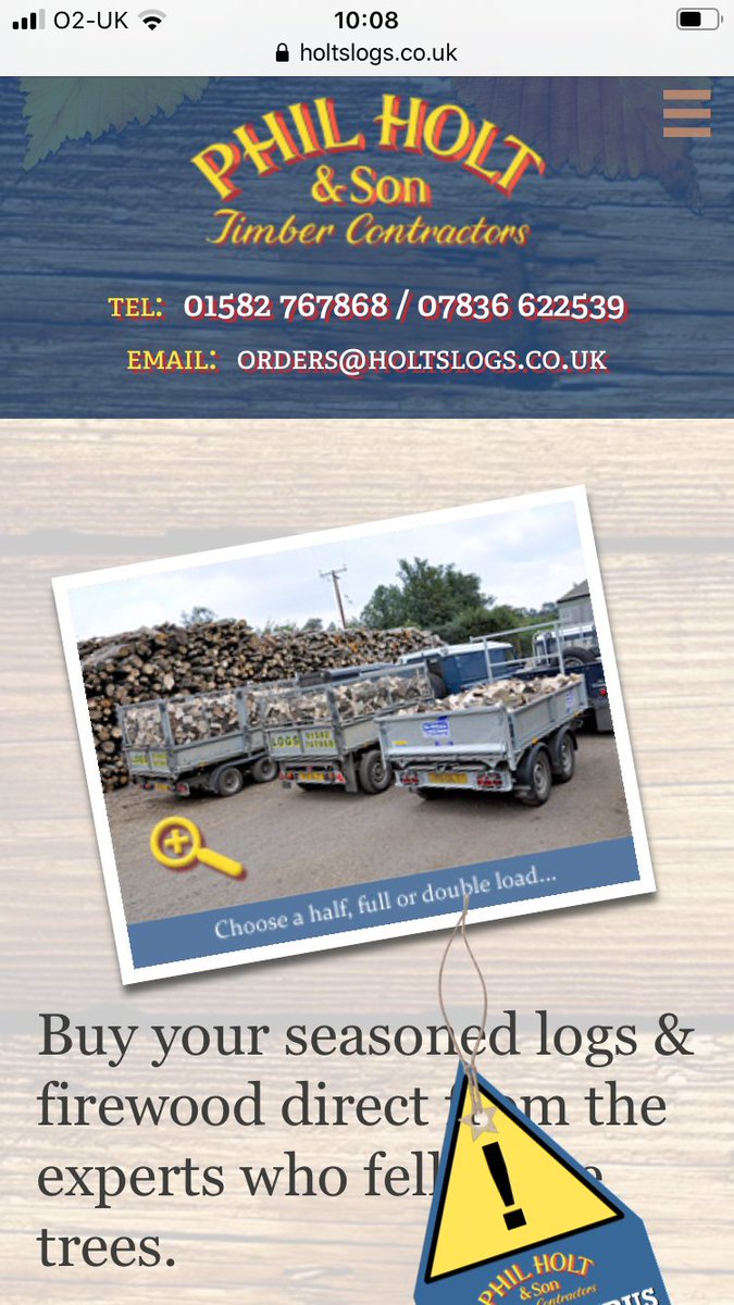 End of year reporting for holtslogs.co.uk - 10% growth in online orders year on year - 9.76% conversion rate - 79% of orders came through organic #SEO