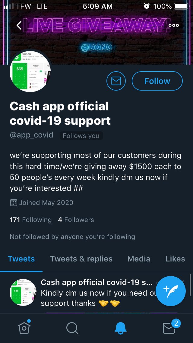 SonnyGaultney's tweet image. Look at this trash! Report them for impersonating @CashApp @CashSupport an tag them in their posts too #StopScamming