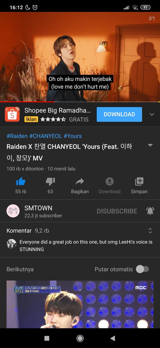 real_okvn's tweet photo. GOOD SINGING SONG ❤🥺 
BEST VOCAL ❤

#6시_찬열_Yours 💫
#WillBeYOURSForever  💫
#CHANYEOL #찬열 @weareoneEXO @STUDIONNGxLOEY
https://t.co/Q0Q8Pp82jK ❤❤❤ https://t.co/7DjYlcujLm