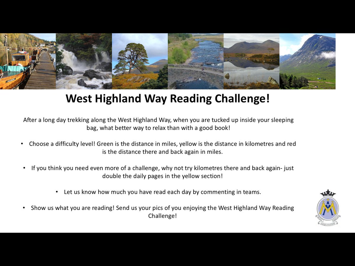 St Margaret Mary’s English Department tweet media